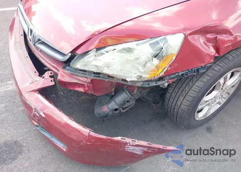 2007 Honda Accord 2.4 Se z USA, uszkodzony, nr VIN 1HGCM563X7A127375